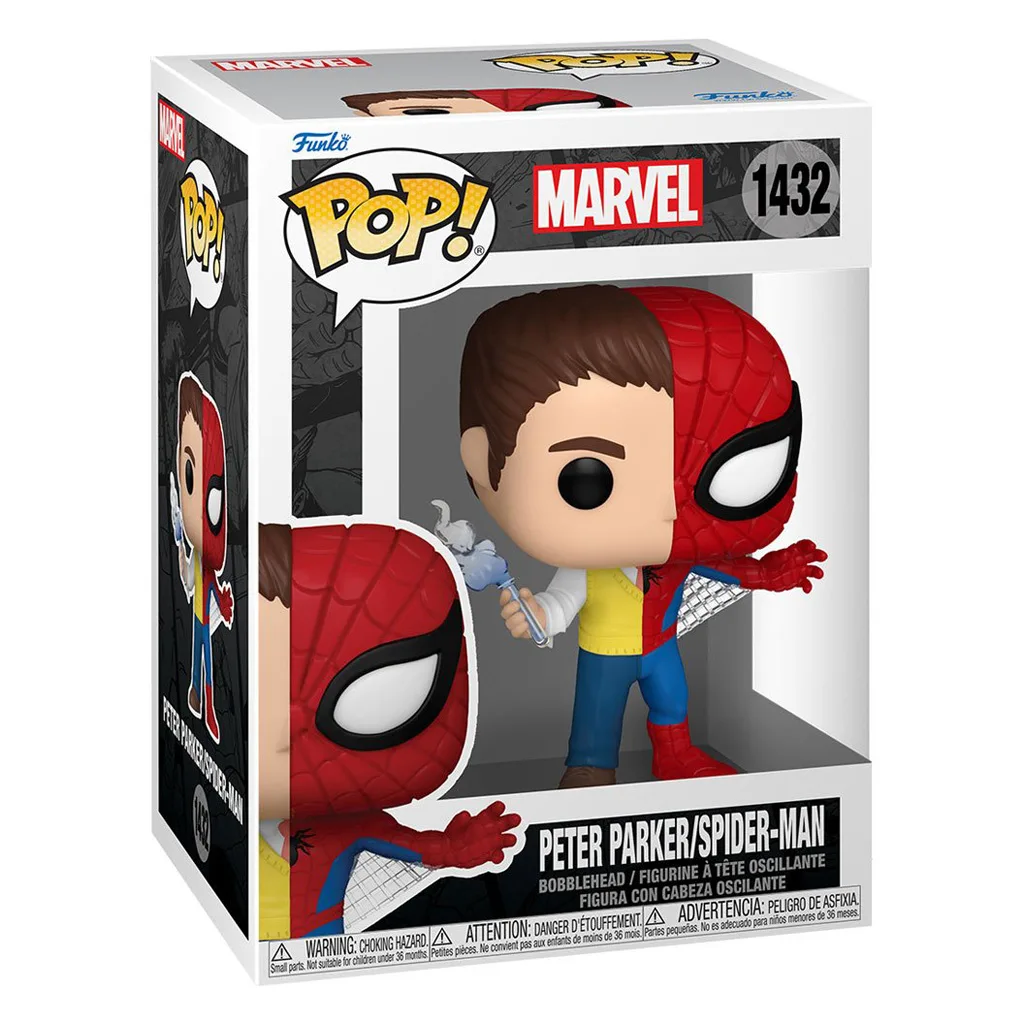 Boneco Funko Pop! Marvel: Peter Parker - Spider-Man 1432 - Imagem 3