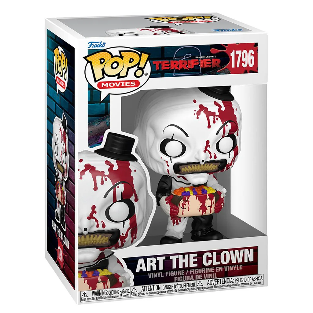 Boneco Funko Pop! Filme de Terror: Terrifier 2 - Art the Clown 1796 - Imagem 3
